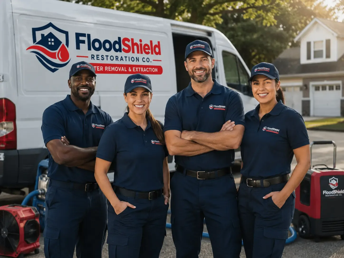 Flood Damage Restoration company in Rice, TX
